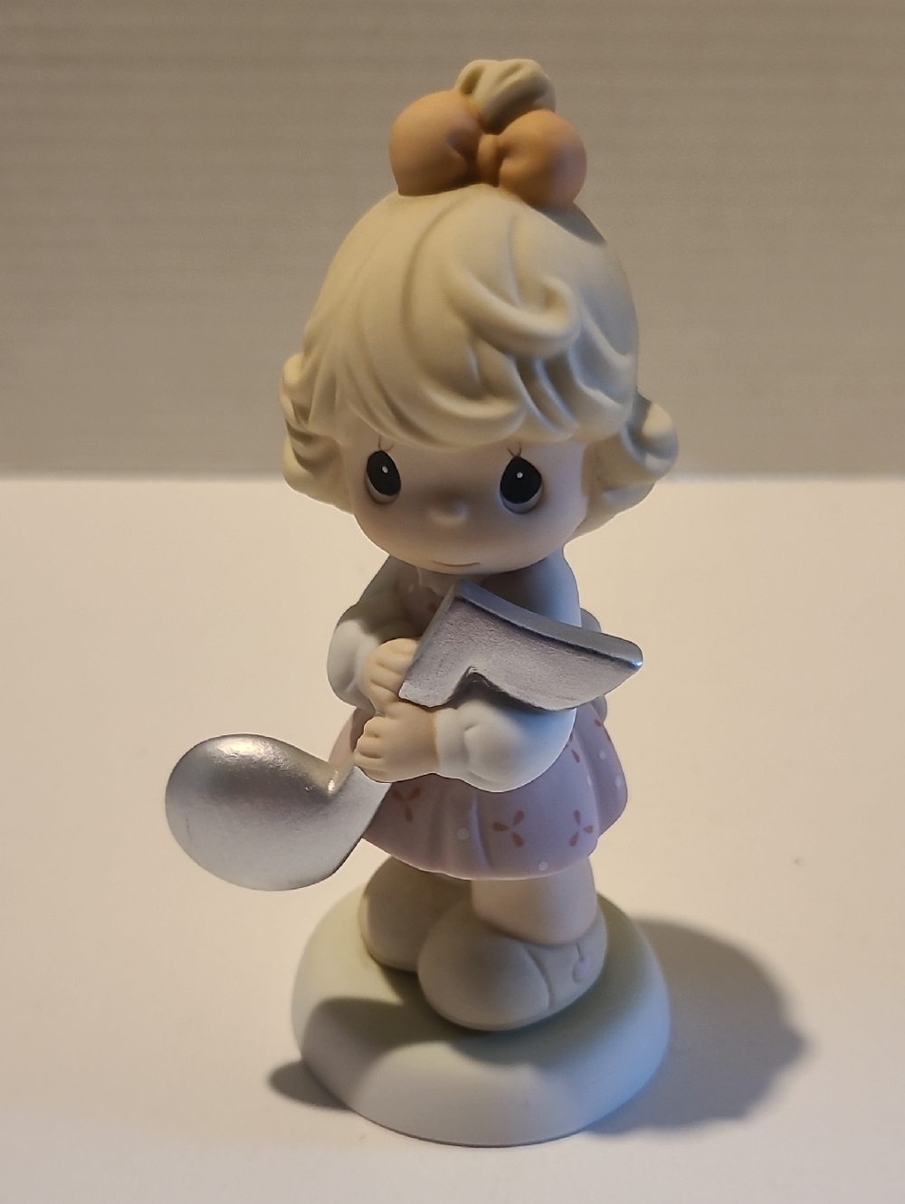 Precious Moments Girl Figurine With Music Note